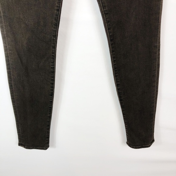 [J BRAND] Skinny Leg Denim Jeans Noir Brown - Picture 2 of 8